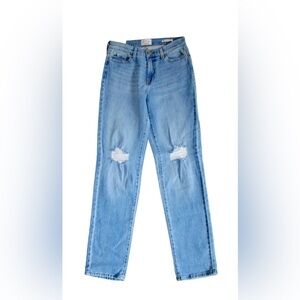 NWT True Craft “Heritage” High Rise Straight Leg Distressed Jeans Size 6